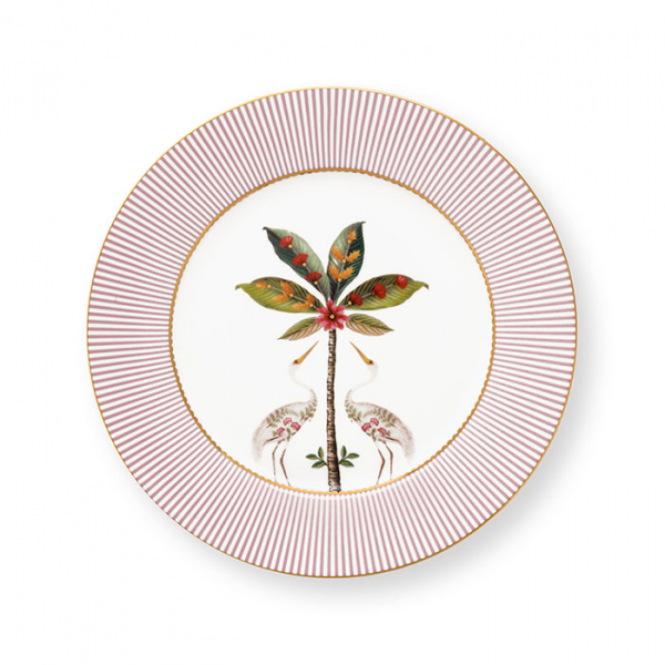 Pip Studio, Teller, La Majorelle Dark Pink, Ø 21 cm, Art.-Nr. 51.001.281