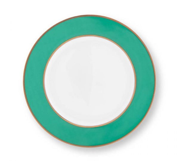 Pip Studio,Teller, Chique Gold-Green , Ø 17 cm, Art.-Nr. 51.001.348