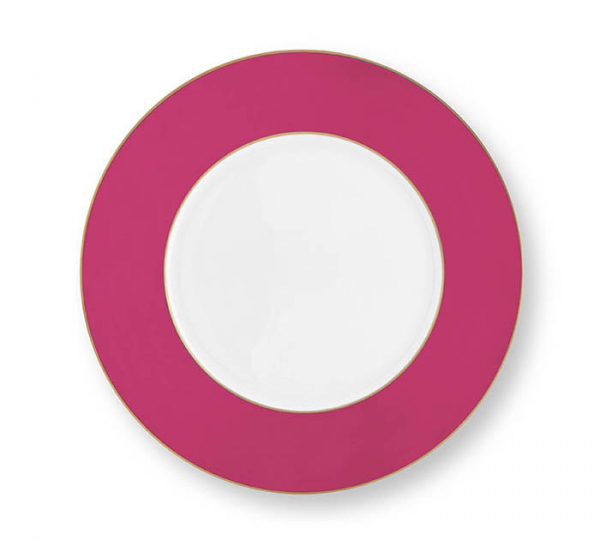 Pip Studio, Plate, Chique Gold-Pink, Ø 28 cm, Item-N0.51.001.354