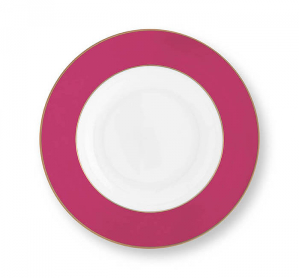 Pip Studio, Tiefer Teller, Pip Chique Gold-rosa, Ø 23.5 cm, Art.-Nr.51.001.355
