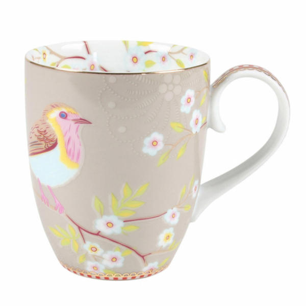 Pip Studio, Tassenset, Early Bird Khaki, 350 ml, Art.-Nr. 51.002.224