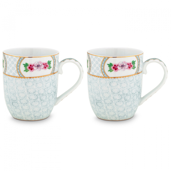 Pip Studio, Tassen Set, Blushing Birds White, 145 ml, Art.-Nr. 51.002.193