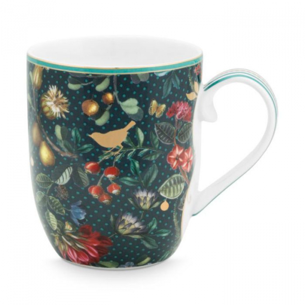 Pip Studio, Klein Mug, Winter Wonderland Gesamt Dunkleblau , Ø 145ml, Art.-Nr.51.002.231