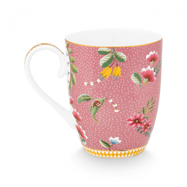 Pip Studio, Tassenset, La Majorelle Dark Pink, 350 ml, Art.-Nr. 51.002.305