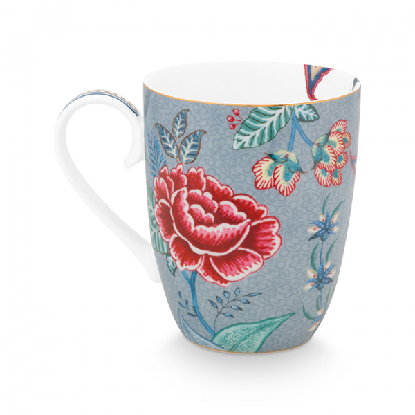 Pip Studio, Tassenset, Flower Festival, Hellblau, 350 ml, Art.-Nr. 51.002.313