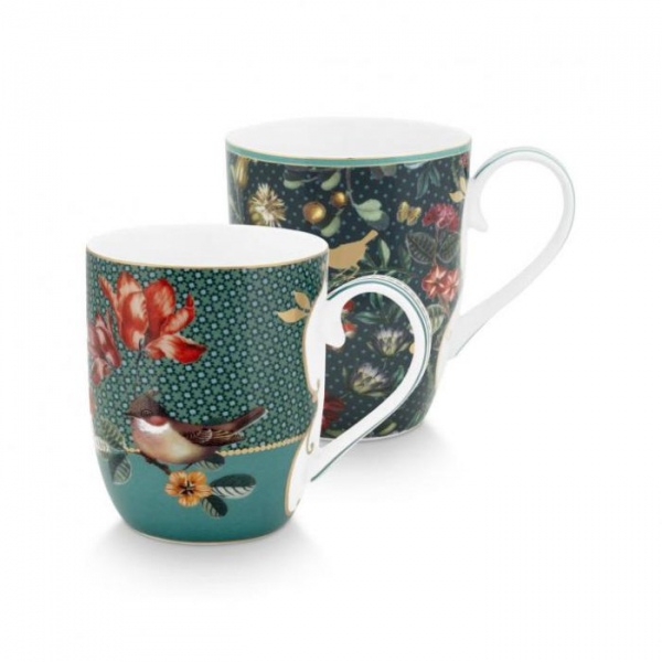 Pip Studio, Tassen Set Klein, Winter Wonderland, Ø 145 ml, Art.-Nr. 51.002.333