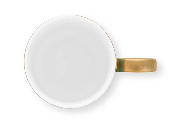Pip Studio, Becher, Chique Grün Gold, 250 ml, Art.-Nr. 51.002.386