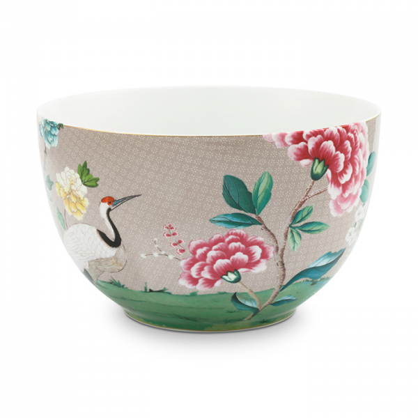 Pip Studio, Bowl, Blushing Birds Khaki, Ø 23 cm, Art.-Nr. 51.003.126