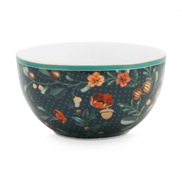 Pip Studio, Schale, Winter Wonderland, Gesamt Dunkelblau, Ø 12 cm, Art.-Nr. 51.003.155