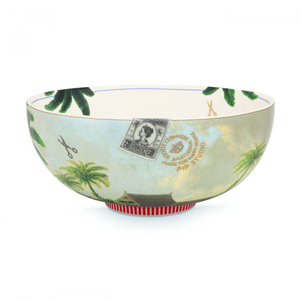Pip Studio, Bowl, Heritage Palm Green, Ø 23 cm, Art.-Nr. 51.003.180