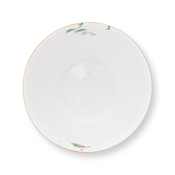 Pip Studio, Bowl, Jolie Flowers Green, Ø 12 cm, Art.-Nr. 51.003.181