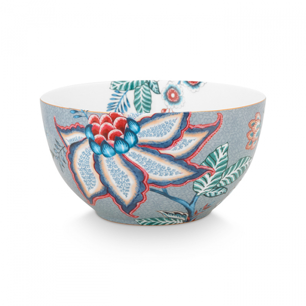 Pip Studio, Schale, Flower Festival, Hellblau, Ø 15 cm, Art.-Nr. 51.003.189