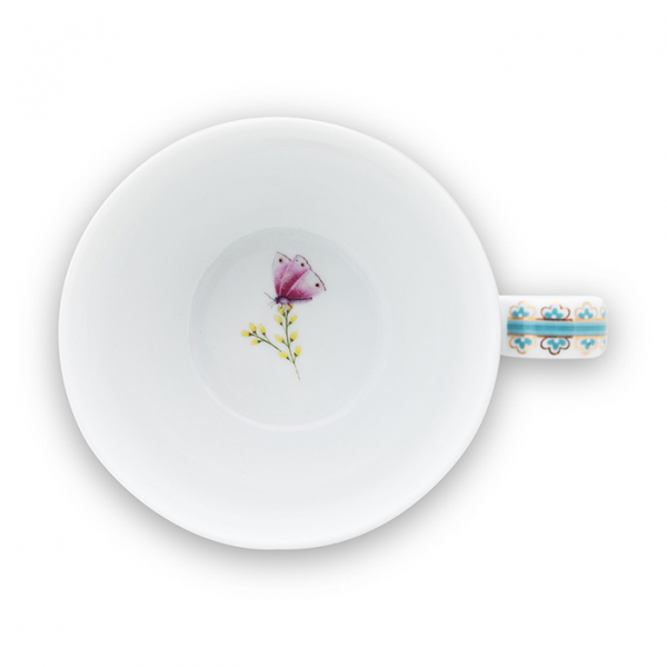 Pip Studio,Cup & Saucer, Blushing Birds White, 280 ml, Art.-Nr. 51.004.082