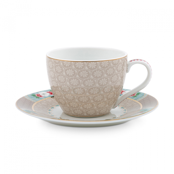 Pip Studio, Mugset, Blushing Birds Khaki , 120 ml, Art.-Nr. 51.004.090