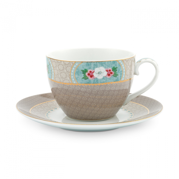 Pip Studio, Mugset, Blushing Birds Khaki , 280 ml, Art.-Nr. 51.004.091