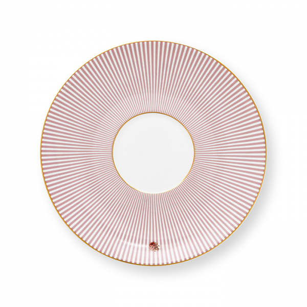 Pip Studio, Tasse mit Untersetzer, La Majorelle Dark Pink, 280 ml, Art.-Nr. 51.004.134