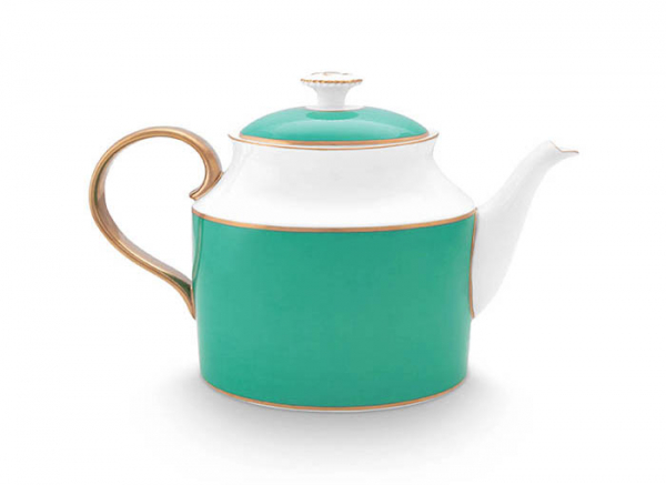 Pip Studio, Teekanne Groß, Pip Chique Grün Gold, 1.8 Liter, Art.-Nr. 51.005.070