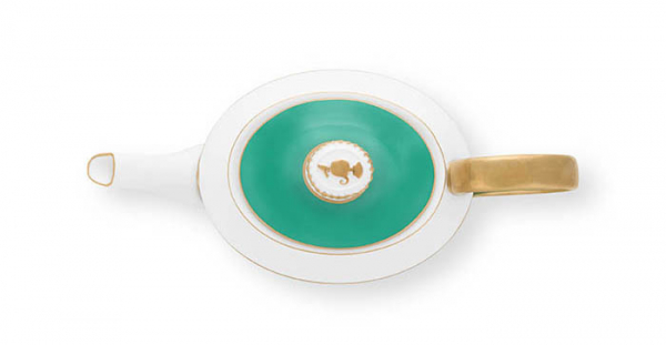 Pip Studio, Teekanne Groß, Pip Chique Grün Gold, 1.8 Liter, Art.-Nr. 51.005.070