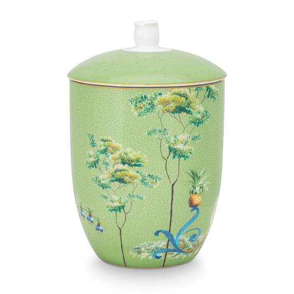 Pip Studio, Storage Jar, Jolie Heron Green, 1.5 ltr., Art.-Nr. 51.009.034