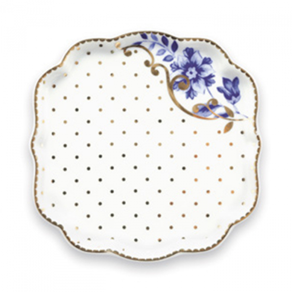 Pip Studio, Teebeutelschälchen, Royal White, Ø 10 cm, Art.-Nr. 51.013.014