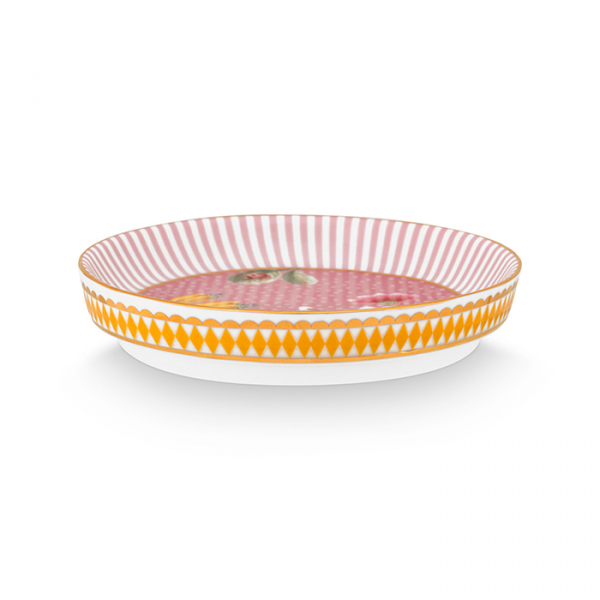 Pip Studio, Teebeutelschälchen, La Majorelle Dark Pink, Ø 9 cm, Art.-Nr. 51.013.023