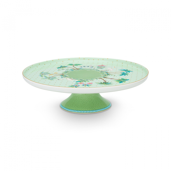 Pip Studio, Tortenplatte, Jolie Gold Dots Green, 21 cm, Art.-Nr. 51.018.120