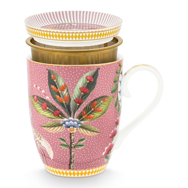 Pip Studio, Teeset, La Majorelle Dark Pink, Art.-Nr. 51.020.154