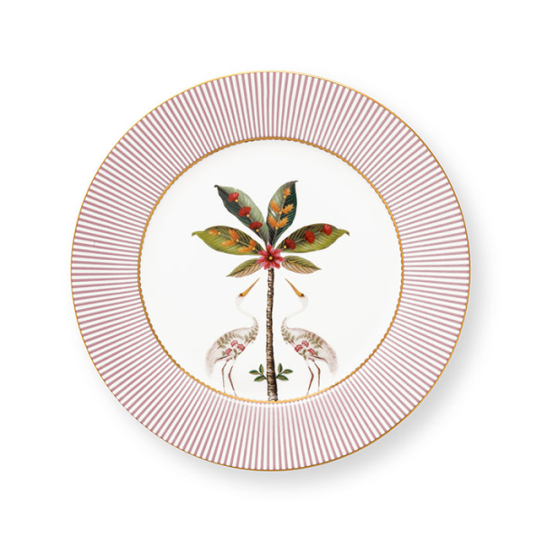 Pip Studio, Teller, La Majorelle Dark Pink, Ø 21 cm, Art.-Nr. 51.001.281