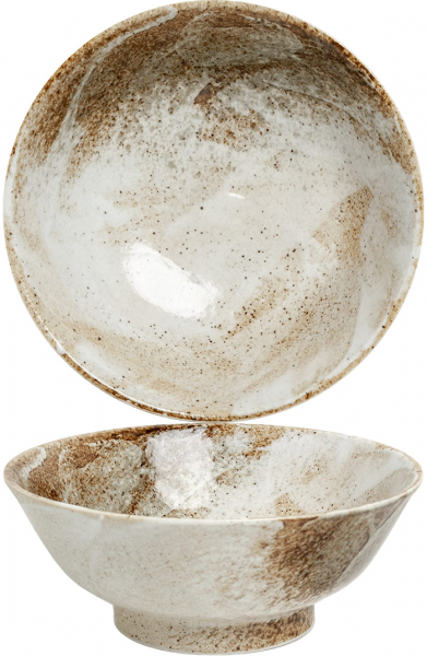Edo Japan, Ramen Bowl, Kasshoku, Beige, Ø 22 cm, Item No. 6040102