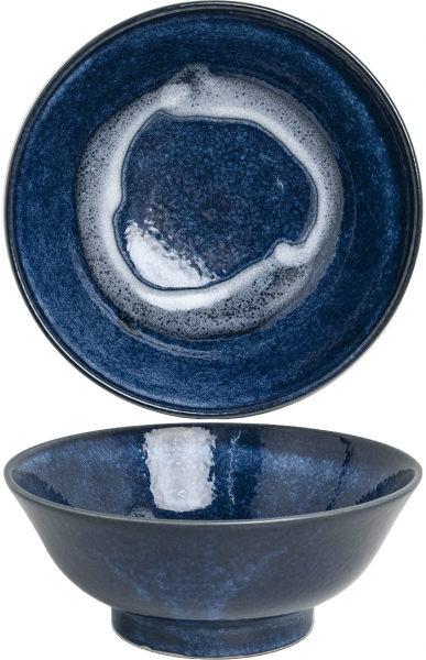 Edo Japan, Ramen Bowl, Izayoi, Blue, Ø 22 cm, Item No. 6040103