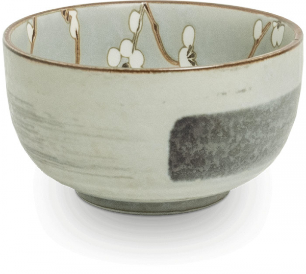 Edo Japan, Matcha Schale Hanagreen, Grün,13x7 cm, Art.-Nr. 6040826