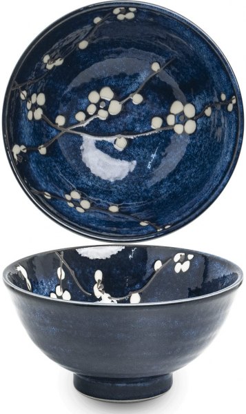 Edo Japan, Schale Hanablue, Blau, Ø 15,7x8 cm, Art.-Nr. 6040849