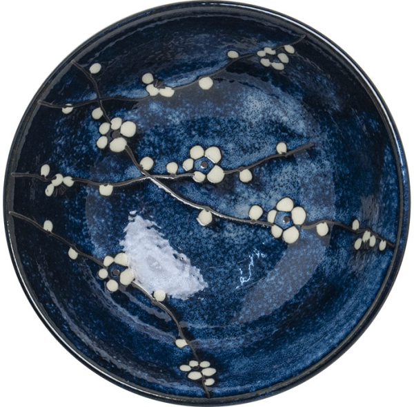 Edo Japan, Ramen Bowl, Hana Aoi, Blue, Ø 22 cm, Item No. 6040851