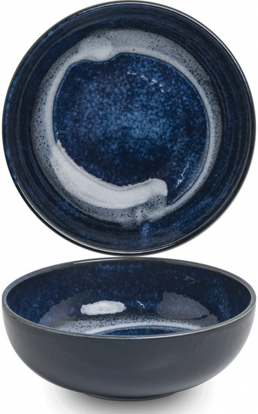 Edo Japan, Schale Izayoi, Blau, Ø 17,5x6 cm, Art.-Nr. 6041033