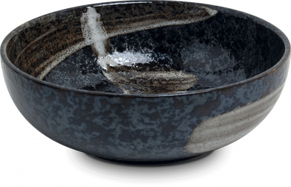 Edo Japan, Bowl Ansen, Blue, Ø 20x7 cm, Item No. 6041047