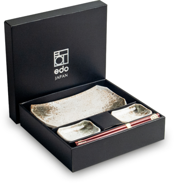 Edo Japan, Hikari Sushi Set, White, tem No. 6053015
