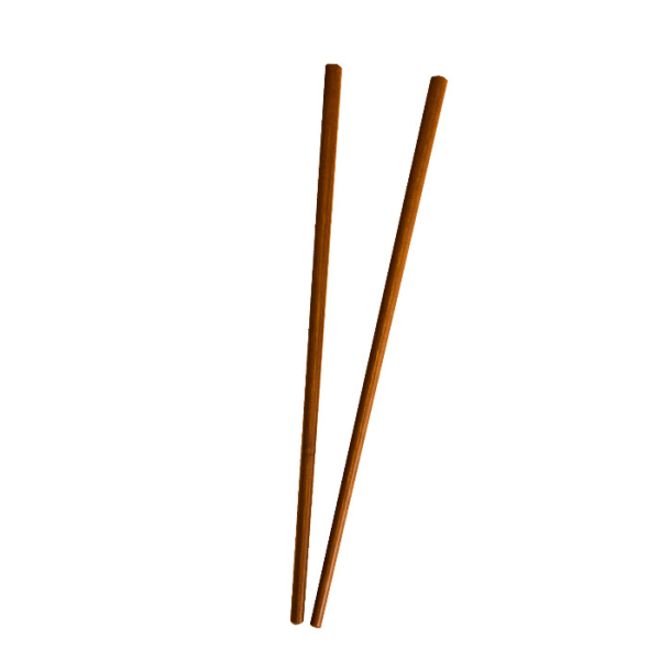 EDO Japan, Chopstick Set, Brown Wood, 25 cm, Item No. 6006467