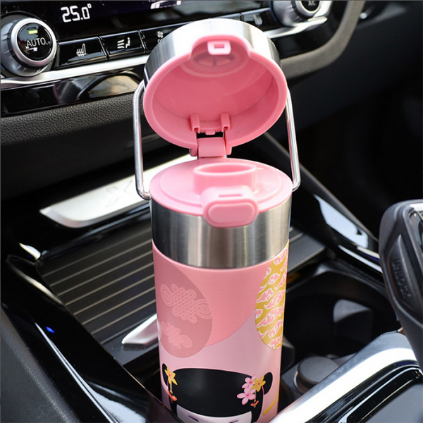 Eigenart, Leeza, Thermo Bottle, Little Geisha, Rose, incl. strainer, Art. Nr.: BZ11002