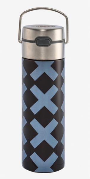 Eigenart, Leeza, Thermo Trinkflasche, Cross, Blau, inklusive Filter, Art.Nr.: BZ11006