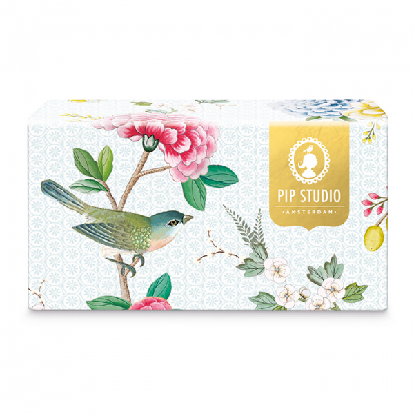 Pip Studio, Espressotassen mit Untersetzer Set, Blushing Birds White, 120 ml, Art.-Nr. 51.004.086