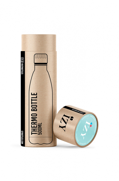 IZY Bottle, Orignal Collection, Thermoskanne, Powder Blue, 500 ml, inkl. Geschenkbox, Art.-Nr. IZY3001