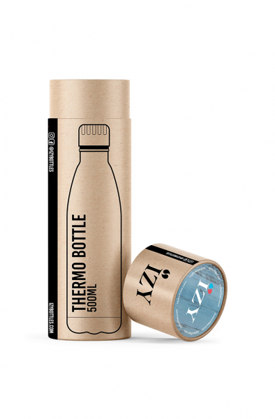 IZY Bottle, Orignal Collection, Thermoskanne, Design Blue, 500 ml, inkl. Geschenkbox, Art.-Nr. IZY4002