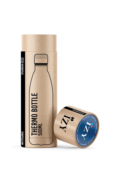 IZY Bottle, Orignal Collection, Thermo Bottle, Powder Marine, 500 ml, incl. giftbox, item no. IZY3004