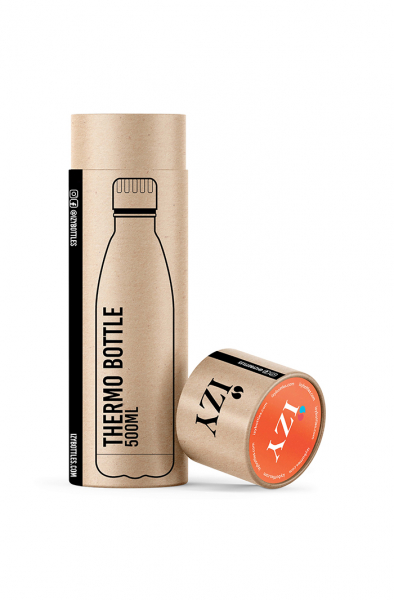 IZY Bottle, Orignal Collection, Thermoskanne, Powder Orange, 500 ml, inkl. Geschenkbox, Art.-Nr. IZY3002