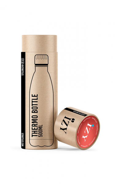 IZY Bottle, Original Collection, Thermoskanne, Chrome Red, 500 ml, inkl. Geschenkbox, Art.-Nr. IZY1003