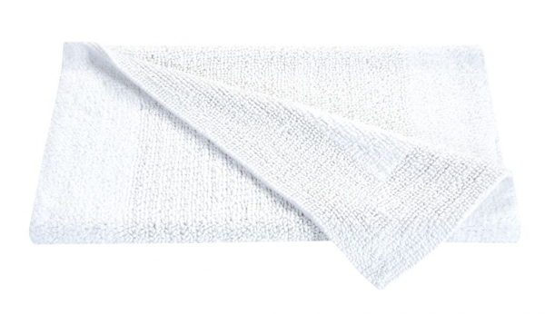 Casalanas - Fontechiari, double-sided, solid bathmat, white