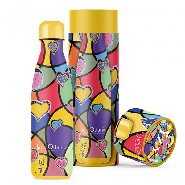IZY Bottle, Art Collection, Thermoskanne, Jack Ottanio, 500 ml, inkl. Geschenkbox, Art.-Nr. IZY13001