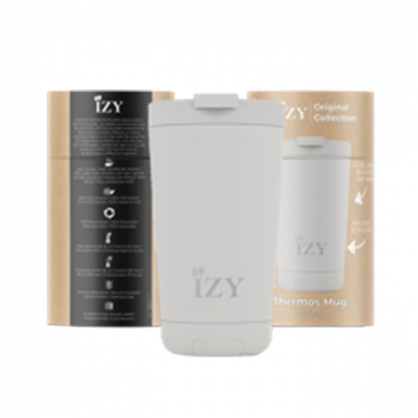 IZY Mug, Original Collection, Silver, 350 ml, incl. giftbox, item no. IZY15001