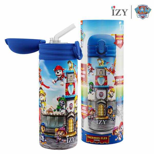 IZY Kids Bottle, Thermo Bottle, Paw Patrol, Rescue Nights, 350 ml, incl. giftbox, item no. IZY8004