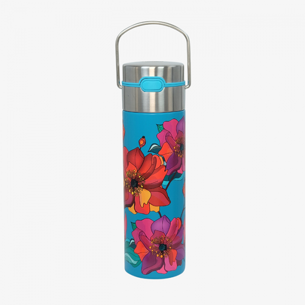 Eigenart, Leeza, Thermo Bottle, Poppy, incl. strainer